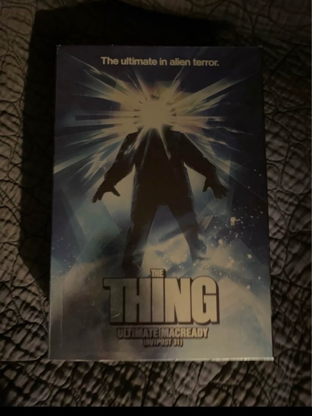 Unbranded Blue 'The Thing' Wall Art Poster